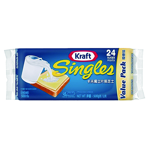 卡夫獨立包裝芝士片 (24片) 500克