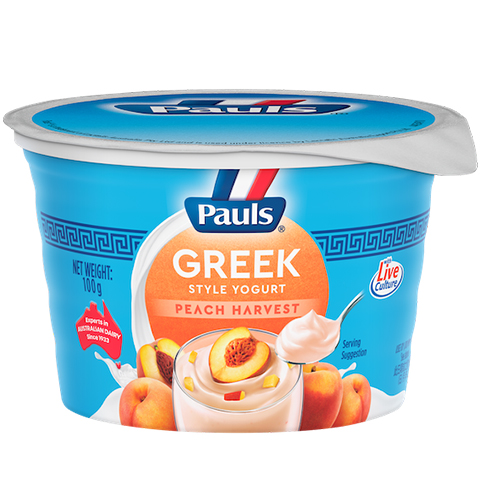 保利希臘式蜜桃乳酪 100克