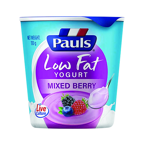 保利低脂雜莓味乳酪 130克