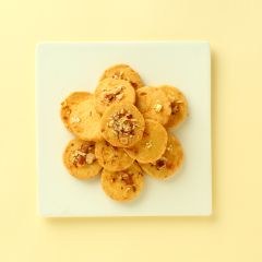 咸蛋黃杏仁曲奇
